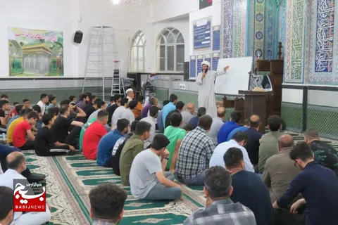 سلسله مباحث انتخاباتی مسیر روشن در شهر قیامدشت +گزارش تصویری