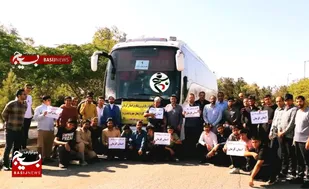 اعزام جوانان بصیر و انقلابی ورزشکار به مرقد امام (ره)