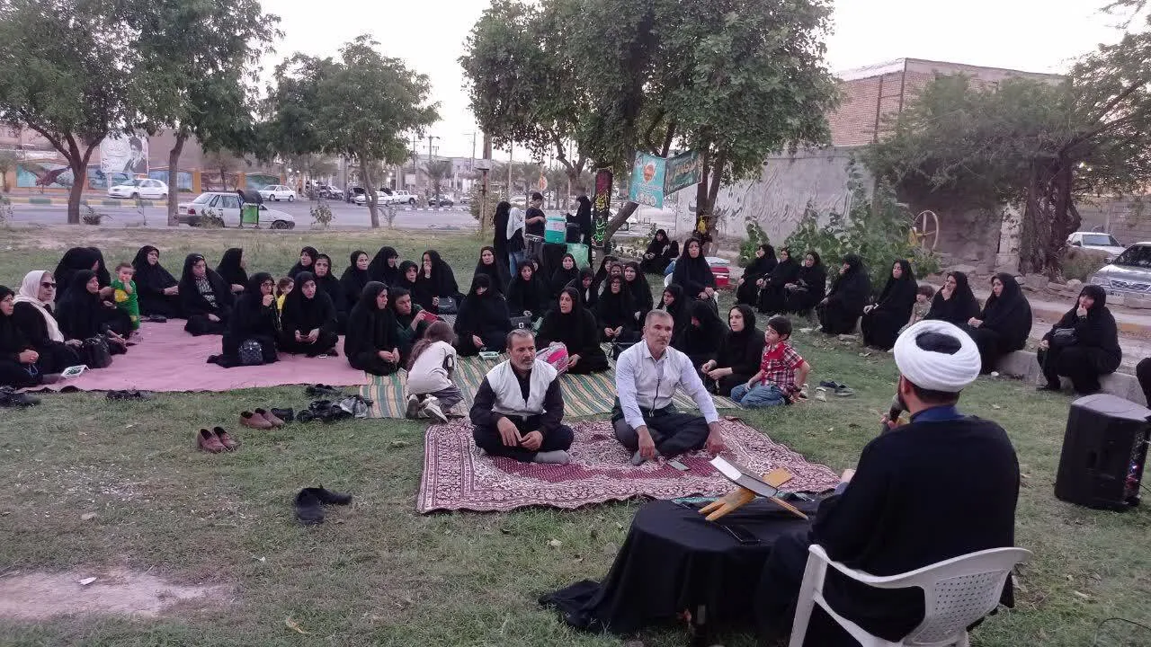 خدمت در چایخانه امام رضایی(ع)