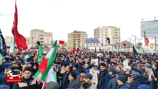تجمع مردم اردبیل علیه اقدامات تروریست&zwnj;های مسلح برگزار شد
