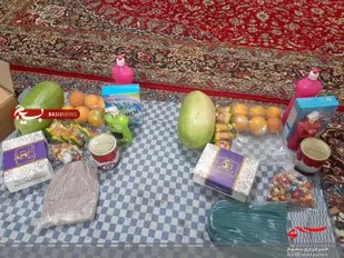 برپایی یلدای مهدوی به همت بسیجیان مومن آباد