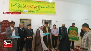 استقبال از خدام امام رضا علیه السلام در آغاجاری