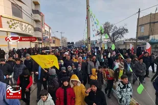 جشن کیلومتری نیمه شعبان در کبودراهنگ برگزار شد+تصاویر