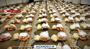 جهادگران بسیجی پای کار توزیع بسته های یلدای ؛ عاشقانه جهادی گرما بخش ۲۵۰۰۰ خانه محروم در بلندترین شب سال