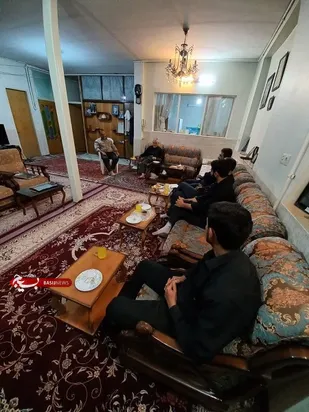 سرکشی و دیدار صمیمانه با خانواده شهید شهید رحیمی