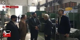 بازدید مسئول بسیج کارخانجات سپاه کربلا از قدیمی ترین شرکت تولیدی در مازندران