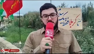 ادای احترام شاعر آئینی گیلان به ۸ هزار  شهیدسرافراز استان گیلان