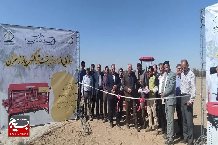 پایین‌بودن ضریب نفوذ مکانیزاسیون، چالش اصلی زعفران در خراسان رضوی