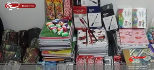 ۱۱۰ بسته لوازم تحریر توسط جهادگران پایگاه عفت استان قم میان دانش&zwnj;آموزان توزیع شد