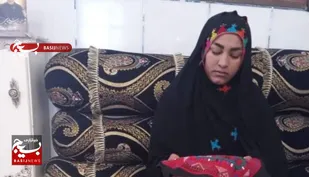 حرکت پر اراده یک بانوی جهادگر بسیجی در رودبار جنوب