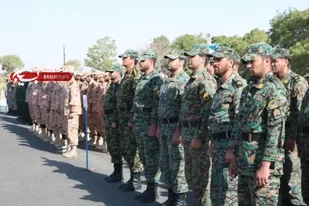 مراسم عهد سربازی با امام زمان(عج) در اراک