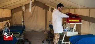 ارتش در &zwnj;مرز چذابه "بیمارستان صحرایی و آشپزخانه" برپا می&zwnj;کند