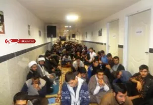 مراسم اربعین شهید گمنام در حوزه علمیه علی ابن ابیطالب(ع) ملایر برگزار شد