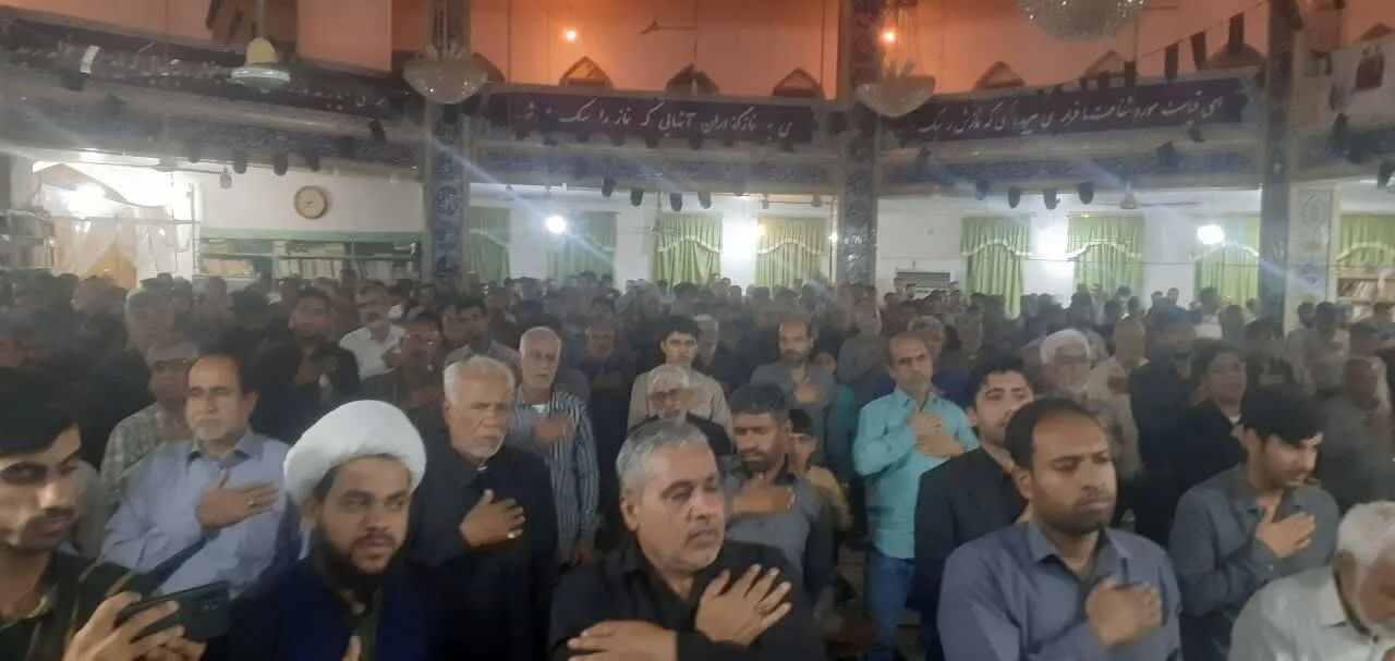 اجتماع رودانیها در سوگ رییس جمهور شهید ایران