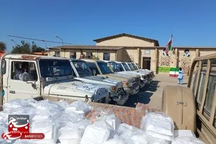 خدمت&zwnj;رسانی گروه&zwnj;های جهادی بسیج به روستاهای سیل&zwnj;زده در دشتیاری