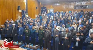 مراسم بزرگداشت حماسه ۹دی در مسجدسلیمان