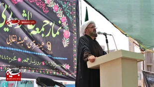 اقامه نماز جمعه عاشورایی در اشتهارد+تصاویر