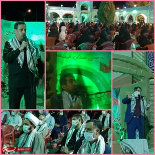گردهمایی رزمندگان دفاع مقدس روستای داوران رفسنجان + تصاویر