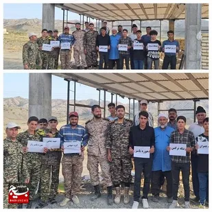 رزمایش جهادگران فاطمی ۴ در شهر راز