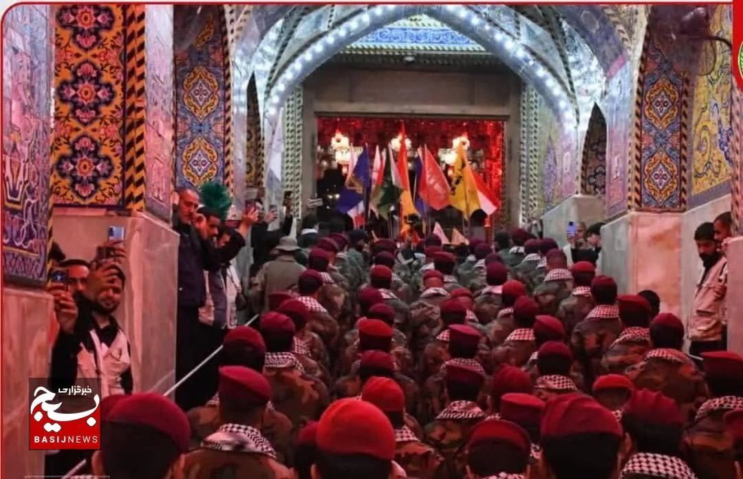 رژه باشکوه کتائب سیدالشهدا در شب اربعین، نمایش وحدت مقاومت و عاشورا بود