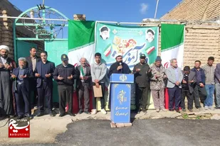 برگزاری راهپیمایی ۱۳ آبان ماه در تجرک فامنین