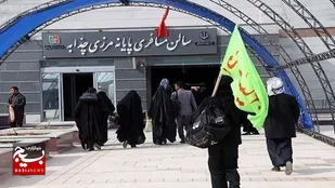 ١ میلیون و ۴٠٠ هزار نفر از زائران اربعین از مرز&zwnj;های خوزستان عازم عراق شده اند