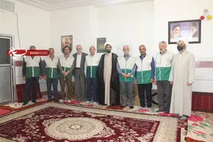 دیدار اعضای کانون مرکزی خادمیاران رضوی شهرستان شاهرود با امام جمعه رویان+ تصاویر