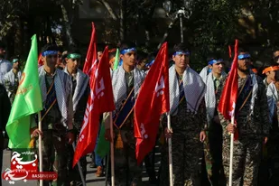 صبحگاه اقتدار معلمان و دانش&zwnj;آموزان بسیجی استان قم برگزار شد