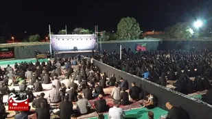 مراسم شهادت حضرت رقیه سلام الله علیها در وردنجان