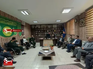 دیدار مسوولان شهرستان میامی با فرمانده سپاه شاهرود+ عکس