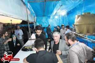 پذیرایی از ۶ هزار نفر در ایستگاه صلواتی حاشیه نمایش &laquo;فصل شیدایی&raquo; در همدان+تصاویر