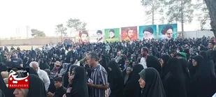 قدردانی فرمانده سپاه اسلامشهر&zwnj; از حضور با شکوه مردم در تشییع پیکر شهید جانی بت اوشانا