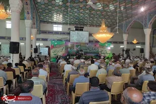 مراسم بزرگداشت منادیان وحدت در لارستان برگزار شد