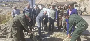 روستای طزره دامغان مقصد دومین اردوی جهادی اداره کل منابع طبیعی و آبخیزداری استان سمنان&nbsp;