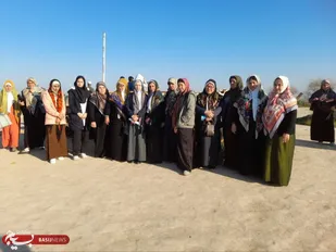حضور کاروان راهیان نور مراوه تپه در مناطق عملیاتی جنوب کشور