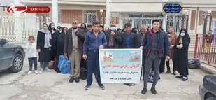 مددجویان موسسه خیریه امدادگران عاشورا کهگیلویه و بویراحمد به مشهد مقدس اعزام شدند