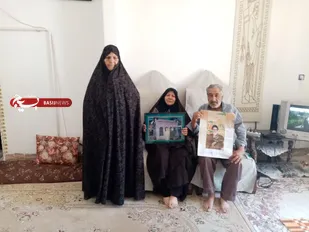 درمنزل پدرشهیدتوسط پایگاه شهید بهشتی روح آباد زرند برگزارگردید