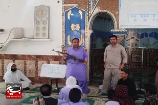 برگزاری دوره آموزش سلاح در مسجد جامع ریگ&zwnj;ملک
