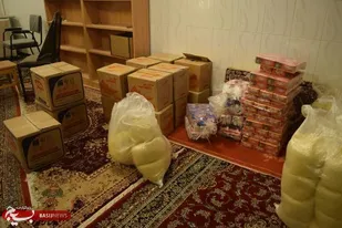 توزیع 200 بسته معیشتی در قالب رزمایش کمک مومنانه
