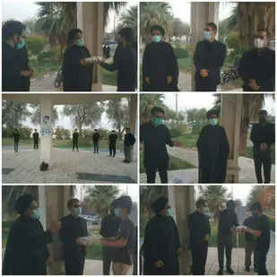 تجلیل امام جمعه و سپاه ناحیه دهلران از فعالین نمازجمعه