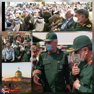 مراسم گرامیداشت شهدای تیپ سیدالشهدا علیه السلام برگزار شد