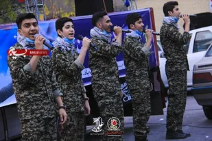 راه اندازی و اجرای زنده ی کاروان "شادی و امید"