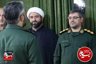 مراسم تودیع و معارفه جانشین ناحیه مقاومت بسیج سپاه آمل برگزار شد