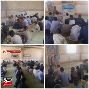 برگزاری نشست جهادتبیین در دهستان لوتک