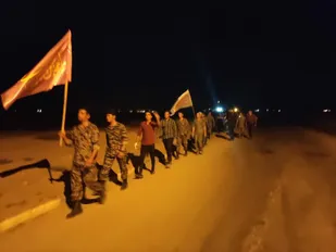 فراخوان دسته ای گردان بیت المقدس شهید ابراهیم هادی برگزار شد