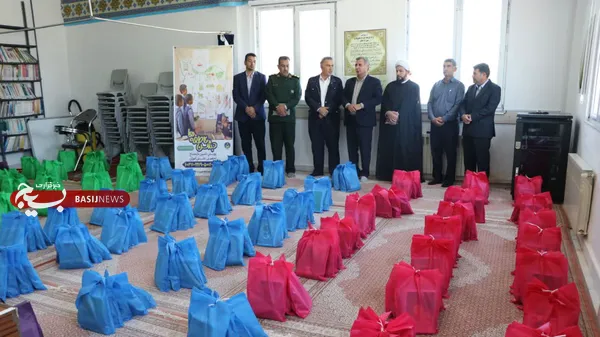 ۷۸۶ بسته تحصیلی بین دانش‌آموزان نیازمند بیله سواری توزیع شد