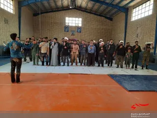 برگزاری مراسم عزاداری سید و سالار شهیدان در روستای سیل زده بارده