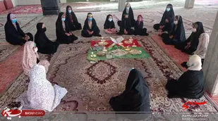 مراسم شهادت حضرت رقیه در دهستان ریگ