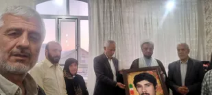 دیدار با خانواده معظم شهید محمد کریم رضایی + عکس