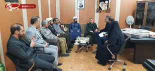 مسئولان بسیج مقاومت گرمسار با رییس اداره آموزش پرورش گرمسار دیدار کردند+ تصاویر